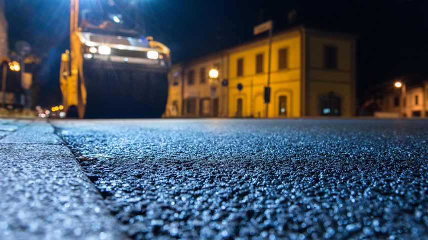 Asfaltatura Viale Valturio e Via Marecchiese