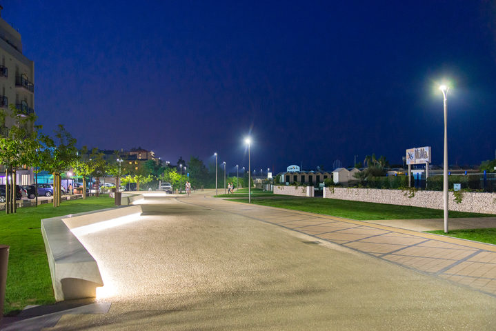 Nuova pavimentazione Lungomare Milano Marittima.